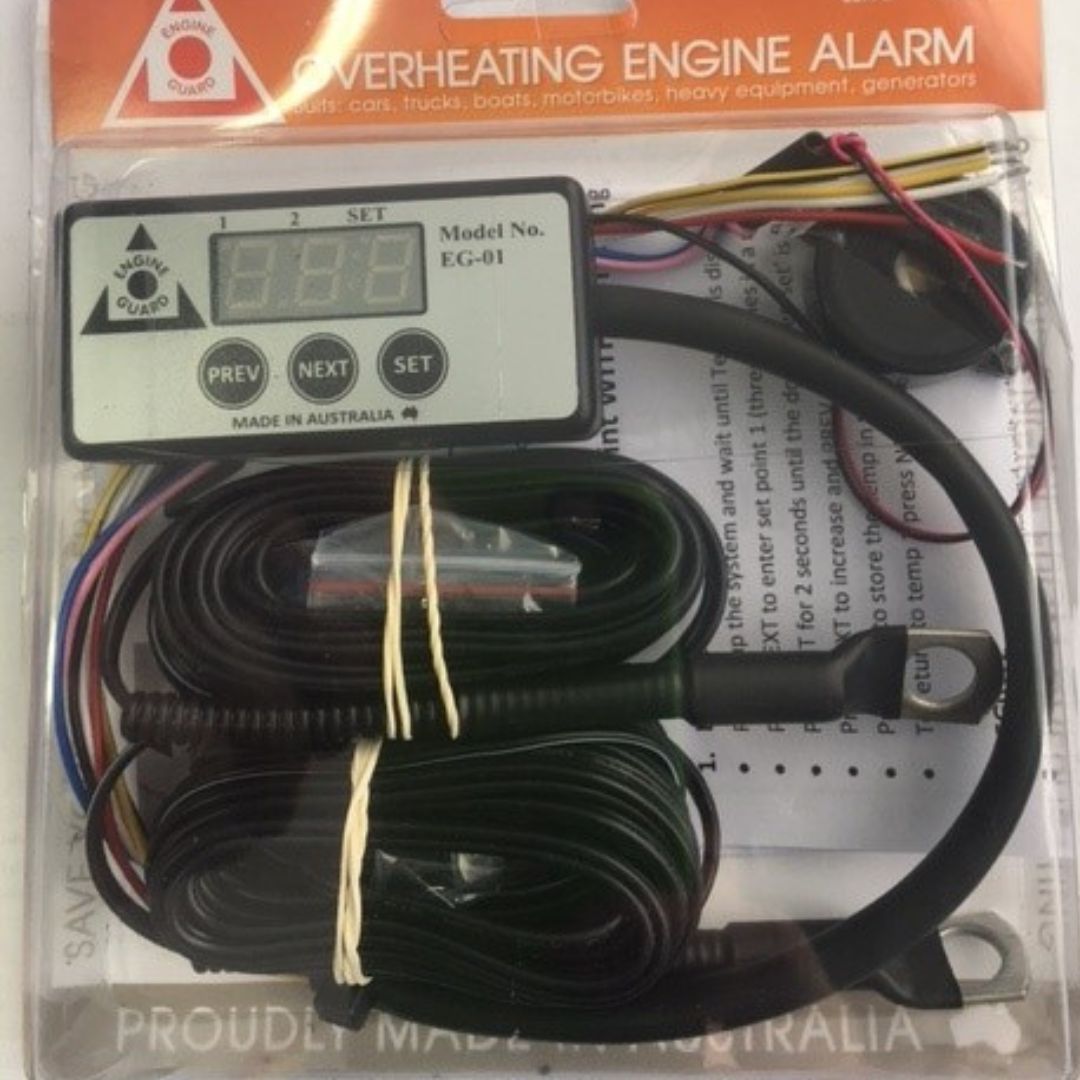 Thumbnail for OVERHEATING ENGINE ALARM GUARD Dual Temperature Sensor Kit