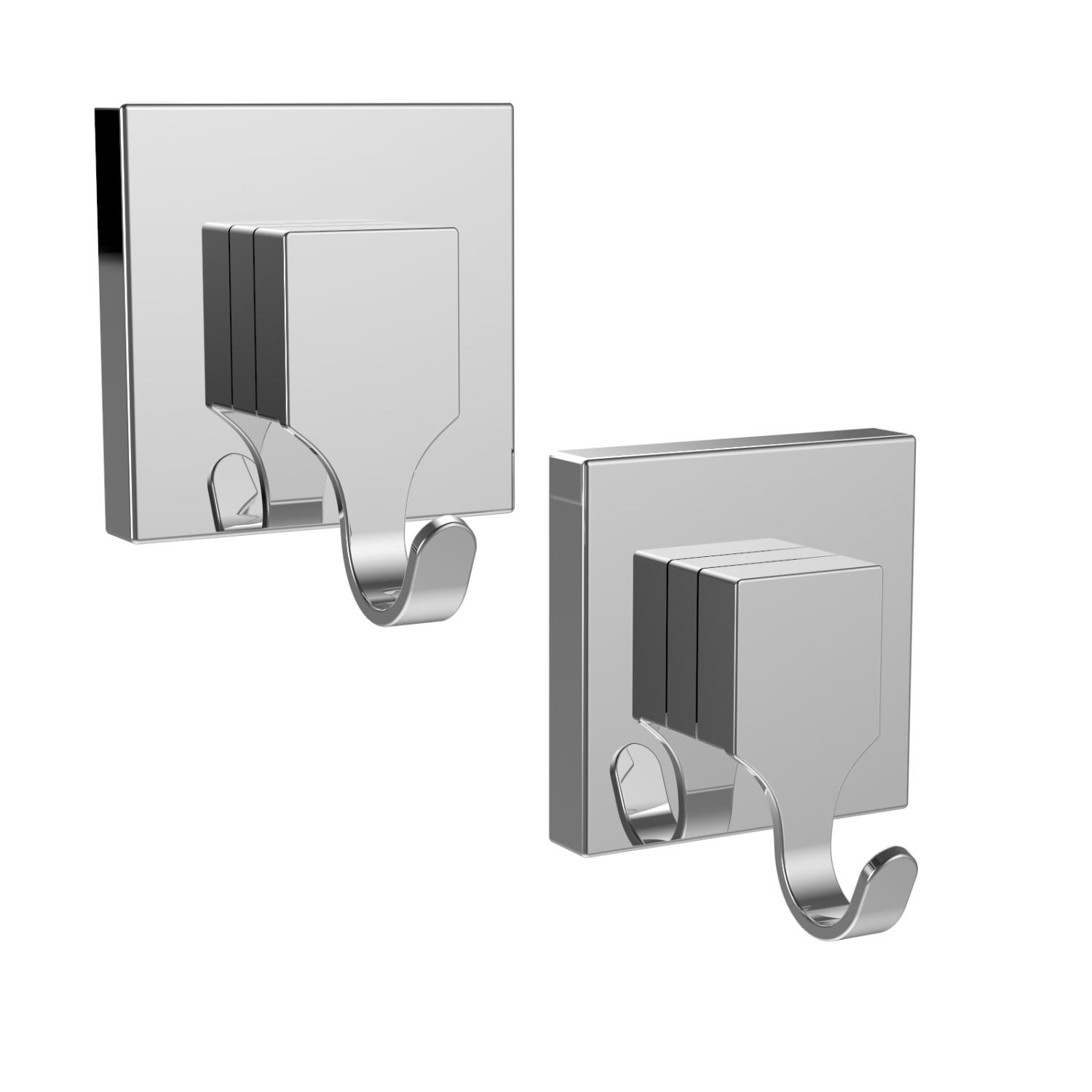 Thumbnail for FUSION-LOC 13KG CHROME SUCTION BATHROOM HOOK (SET OF 2)