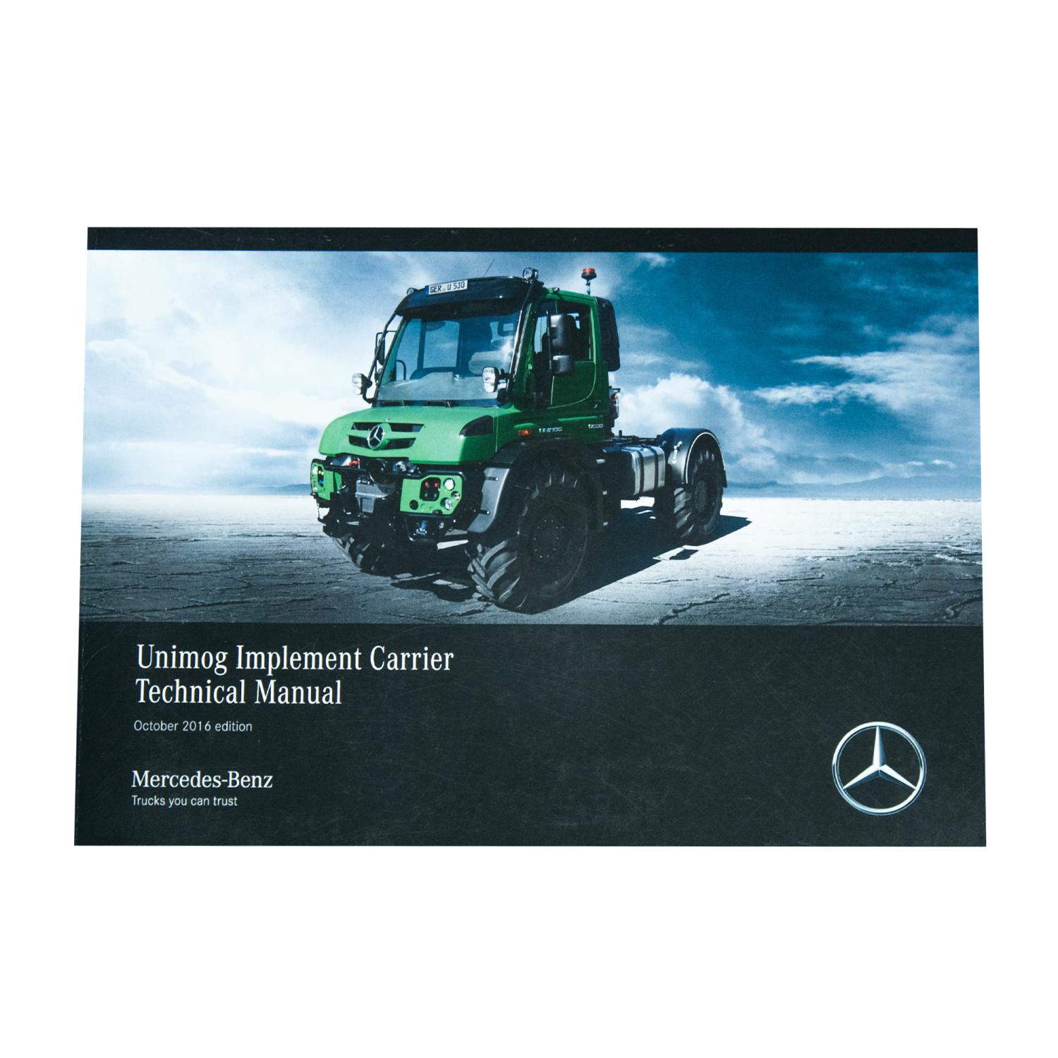 Thumbnail for UNIMOG IMPLEMENT CARRIER TECHNICAL MANUAL